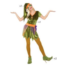 Disfraz para Adultos Verde Fantasía (3 Piezas)