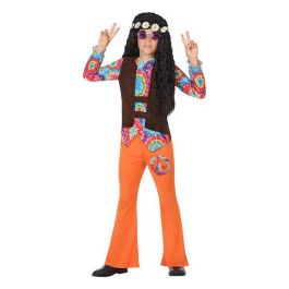 Disfraz para Niños Hippie Naranja (2 Pcs)