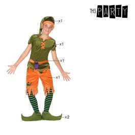 Disfraz para Niños Duende Verde Naranja (6 Pcs)