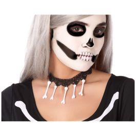 Collar Blanco Halloween Huesos Precio: 2.95000057. SKU: S1130661