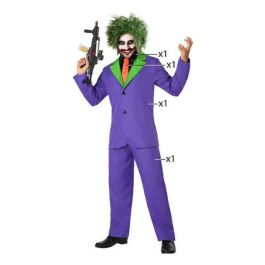 Disfraz para Adultos Joker Morado Asesino (3 Piezas)