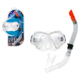 Gafas de Buceo con Tubo Adultos Plástico 25 x 43 x 6 cm