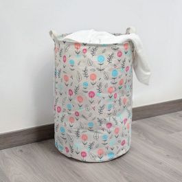 Cesto para la Ropa Sucia Estampado Flores 111867