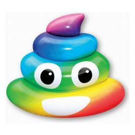 Colchoneta Hinchable Rainbow Poo (107 x 121 x 26 cm) Precio: 7.49999987. SKU: S1124834