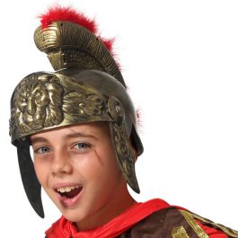 Casco Romano Infantil Dorado
