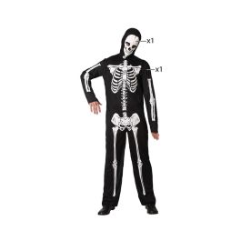 Disfraz para Adultos Negro Esqueleto