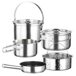 Batería de Cocina Inoxibar KAMPING 61117 Acero 7 Piezas Precio: 57.49999981. SKU: B1G3TZD89H