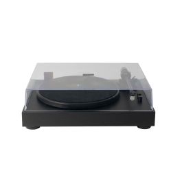 Fonestar VINYL-13 Tocadiscos Hi-Fi Belt Drive con Aguja Audio Technica, 2 Velocidades 33/45 RPM, Plato de Aluminio, MDF