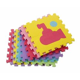 Puzzle Infantil 9 Piezas 30 x 30 x 1 cm Transportes