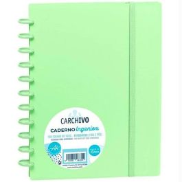 Cuaderno Carchivo Ingeniox Verde Claro A4 Precio: 11.94999993. SKU: S8403239