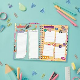 Finocam agenda escolar talkual 1/8 espiral svh aventura 2023-2024