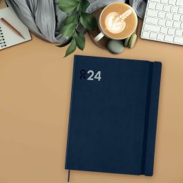 Finocam agenda anual dynamic mara y12 1dp 210x270mm azul 2024