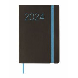 Agenda Finocam Flexi 2024 Negro 11,8 x 16,8 cm