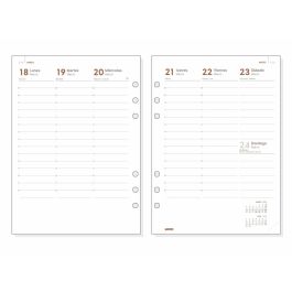 Agenda Finocam Open Troya 2024 Organizador Negro 155 x 215 mm