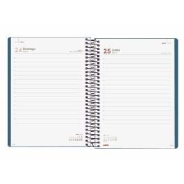 Finocam agenda espiral my e10 1dp 155x212mm azul 2024 Finocam agenda espiral my e10 1dp 155x212mm azul 2024