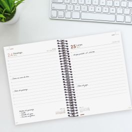 Finocam agenda espiral opaque e10 1dp 155x212mm marrón 2024 Finocam agenda espiral opaque e10 1dp 155x212mm marrón 2024