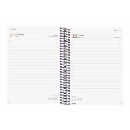 Finocam agenda espiral opaque e10 1dp 155x212mm marrón 2024 Finocam agenda espiral opaque e10 1dp 155x212mm marrón 2024