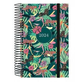 Finocam agenda espiral design collection e5 1dp 117x181mm selva 2024