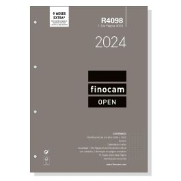 Finocam recambio agenda anual open 4000 1dp 210x297mm r4098 2024