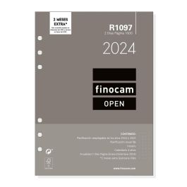 Recambio para Agenda Finocam Open R1097 2024 Blanco 15,5 x 21,5 cm Precio: 12.94999959. SKU: B1JB5F6FVS