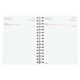 Finocam agenda espiral you e10 1dp 155x212mm poppy 2024
