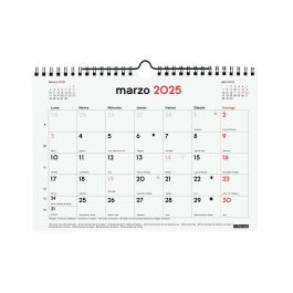 Finocam Calendario De Pared 16 Meses 210x150 mm Neutro 2024-2025