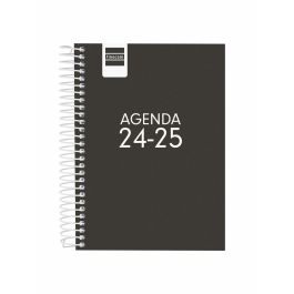 Finocam Agenda Para Estudiantes Cool Espiral 8º 1Dp Negro 2024-2025