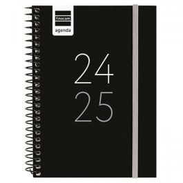 Finocam Agenda Secundaria Espiral 8º Svh Cierre C-Goma Negro 2024-2025 Precio: 5.50000055. SKU: B1HD26HS3V