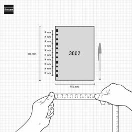 Finocam Recambio Agenda Anual Multifin 3002-155x215 mm Svv 2025