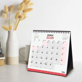 Finocam Calendario De Sobremesa Para Escribir S-190x190 mm Con Pestañas Neutro 2025