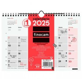 Finocam Calendario De Pared Para Escribir S-210x150 mm Neutro 2025