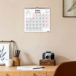 Finocam Calendario De Pared Para Escribir M-265x245 mm Neutro 2025