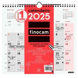 Finocam Calendario De Pared Para Escribir M-265x245 mm Neutro 2025