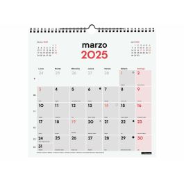 Finocam Calendario De Pared Para Escribir 300x300 mm Neutro 2025