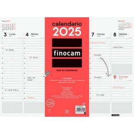 Finocam Vade Calendario Encolado 420x310 mm Semana Vista Neutro 2025 Precio: 16.564900605. SKU: B143EQJB92