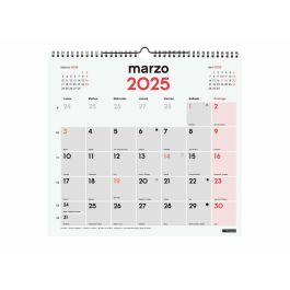 Finocam Calendario De Pared Para Escribir L-340x320 mm Neutro 2025