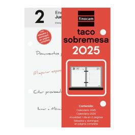 Finocam Taco Calendario De Sobremesa 85x120 mm Neutro 2025