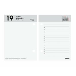 Finocam Taco Calendario De Sobremesa 85x120 mm Neutro 2025