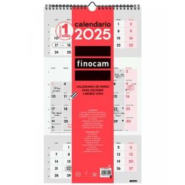 Finocam Calendario De Pared Para Escribir 3 Meses Vista M-236x430 mm Neutro 2025 Precio: 6.50000021. SKU: B1G6MWHCPP