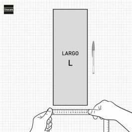 Finocam Calendario De Pared Para Escribir Largo L-155x430 mm Neutro 2025