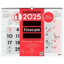 Finocam Calendario De Pared Mixto XL-540x420 mm Neutro 2025