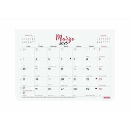 Finocam Calendario Bloc Con Imán Para Escribir S-210x150 mm Chic Blanco 2025