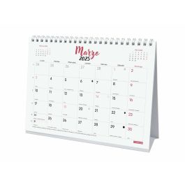 Finocam Calendario De Sobremesa Para Escribir S-210x150 mm Chic Blanco 2025