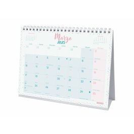 Finocam Calendario De Sobremesa Para Escribir S-210x150 mm Chic Turquesa 2025