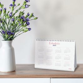 Finocam Calendario De Sobremesa Para Escribir S-210x150 mm Chic Morado 2025