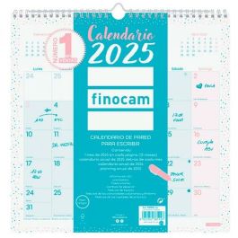 Finocam Calendario De Pared Para Escribir 300x300 mm Chic Turquesa 2025 Precio: 6.8848995039. SKU: B19VDBGDWQ