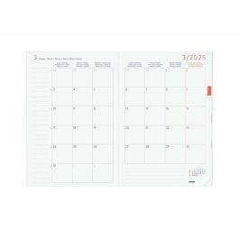 Finocam Planificador Agenda Anual Y11-165x240 mm Mes Vista Gris Internacional