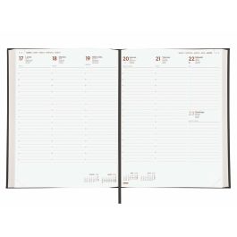 Finocam Agenda Anual Dynamic Milano Y12-210x270 mm Svv Negro 2025