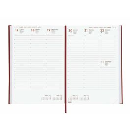 Finocam Agenda Anual Dynamic Milano Y11-165x240 mm Svv Burdeos 2025