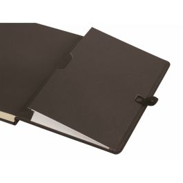 Finocam Agenda Anual Minimal Textura M4-118x168 mm 1Dp Negro 2025